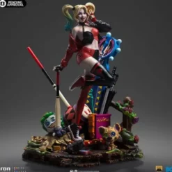 DC Comics Estatua 1/10 Deluxe Art Scale Harley Quinn (Gotham City Sirens) 22 cm