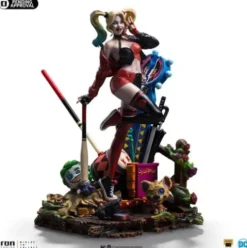 DC Comics Estatua 1/10 Deluxe Art Scale Harley Quinn (Gotham City Sirens) 22 cm