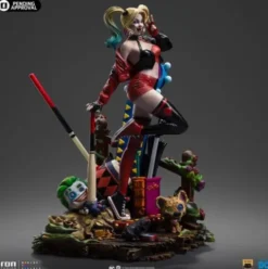DC Comics Estatua 1/10 Deluxe Art Scale Harley Quinn (Gotham City Sirens) 22 cm