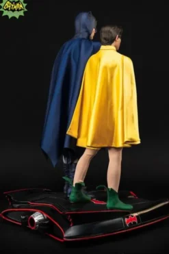 DC Comics Estatua 1/4 Diorama Batman & Robin 1966 52 cm
