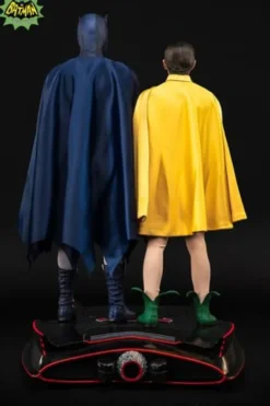 DC Comics Estatua 1/4 Diorama Batman & Robin 1966 52 cm