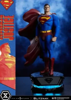 DC Comics Estatua Premium Masterline Series 1/4 Superman Justice Comics 57 cm