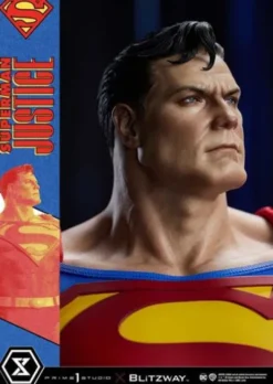 DC Comics Estatua Premium Masterline Series 1/4 Superman Justice Comics 57 cm