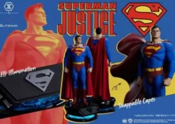 DC Comics Estatua Premium Masterline Series 1/4 Superman Justice Comics 57 cm