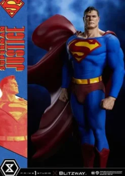 DC Comics Estatua Premium Masterline Series 1/4 Superman Justice Comics 57 cm