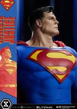 DC Comics Estatua Premium Masterline Series 1/4 Superman Justice Comics 57 cm