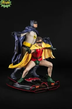 DC Comics Estatua PVC 1/8 Diorama Batman & Robin 1966 23 cm