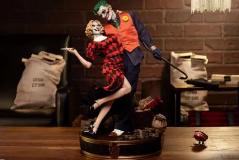 DC Comics Estatua Sideshow The Joker and Harley Quinn: Lawless Love