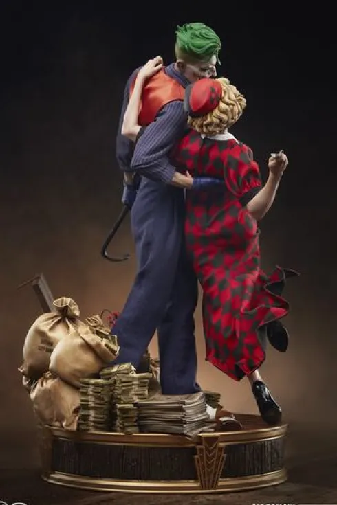 DC Comics Estatua Sideshow The Joker and Harley Quinn: Lawless Love