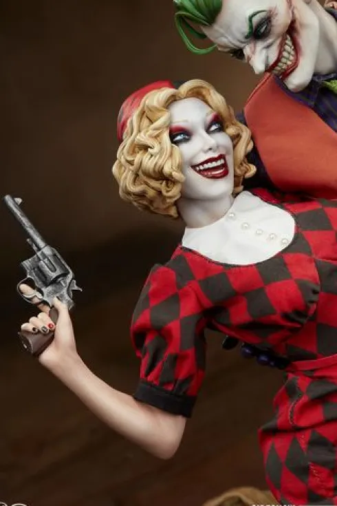 DC Comics Estatua Sideshow The Joker and Harley Quinn: Lawless Love