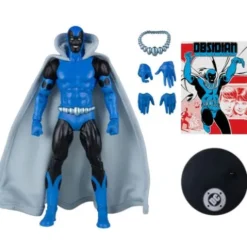 DC Direct Figura Obsidian (Infinity Inc #16) (Chase) (Gold Label) 18 cm