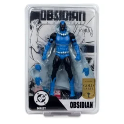 DC Direct Figura Obsidian (Infinity Inc #16) (Chase) (Gold Label) 18 cm
