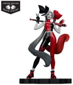 DC Direct Harley Quinn: Red, White & Black Estatua 1/10 Harley Quinn by Alex Garner 21 cm