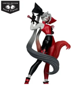 DC Direct Harley Quinn: Red, White & Black Estatua 1/10 Harley Quinn by Alex Garner 21 cm