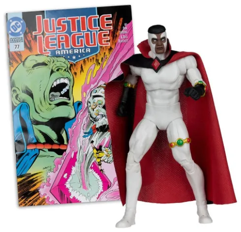 DC Direct Page Punchers Figura Bloodwynd (Justice League #77) (Red Platinum Edition) 18 cm