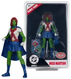 DC Direct Page Punchers Figura Miss Martian (Teen Titans #41) (Red Platinum Edition) 17 cm