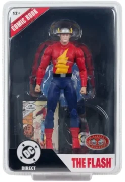 DC Direct Page Punchers Figura The Flash Jay Garrick (The Flash #123) (Red Platinum Edition) 18 cm