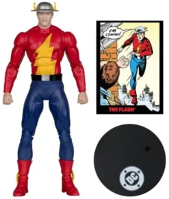 DC Direct Page Punchers Figura The Flash Jay Garrick (The Flash #123) (Red Platinum Edition) 18 cm