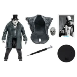 DC Gaming Figura Build A The Penguin Gold Label (Batman: Arkham City) 18 cm