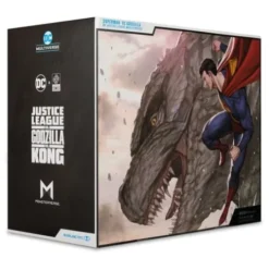 DC Justice League Monsterverse DC Multiverse Pack de 2 Figuras Superman Vs. Godzilla 30 cm