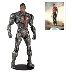 DC Justice League Movie Figura Cyborg 18 cm Figuras DC Comics McFarlane
