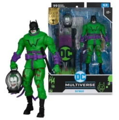 DC Multiverse Figura Batman (Batman: Last Knight on Earth) Jokerized (Gold Label) 18 cm