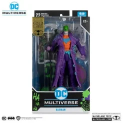 DC Multiverse Figura Batman (Dark Nights: Death Metal) Jokerized (Gold Label) 18 cm