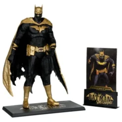 DC Multiverse Figura Batman of Earth-22 Infected (Dark Metal) Knightmare Edition (Gold Label)18 cm