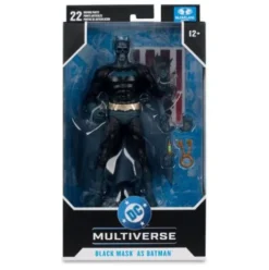 DC Multiverse Figura Black Mask as Batman (Beneath the Mask) 18 cm