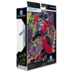 DC Multiverse Figura Harley Quinn (DC Classic) Jokerized (Gold Label) 18 cm