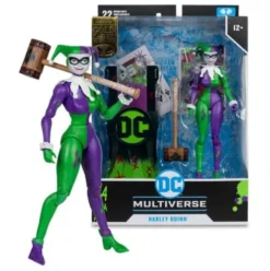DC Multiverse Figura Harley Quinn (DC Classic) Jokerized (Gold Label) 18 cm