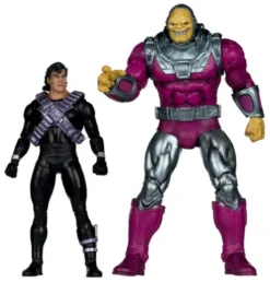 DC Multiverse Figura Megafig Pack de 2 Mongul vs Superman (Return of Superman) 25 cm