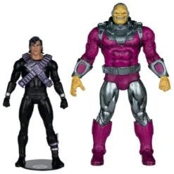 DC Multiverse Figura Megafig Pack de 2 Mongul vs Superman (Return of Superman) 25 cm