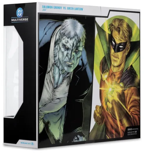 DC Multiverse Figuras de Acción Pack de 2 Solomon Grundy vs Green Lantern 18 cm