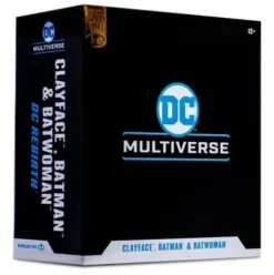 DC Multiverse Figuras Multipack Clayface, Batman & Batwoman (DC Rebirth) (Gold Label) 18 cm