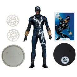 DC Multiverse Figura Static Shock (Trial by Fire) (Gold Label) 18 cm