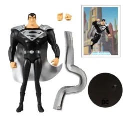 DC Multiverse Figura Superman Black Suit Variant (Superman: The Animated Series)