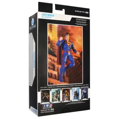 DC Multiverse Figura Superman DC Rebirth 18 cm