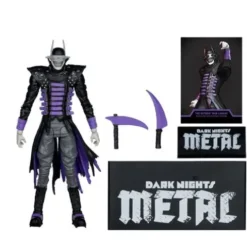 DC Multiverse Figura The Batman Who Laughs (B&W with accent) (Gold Label) 18 cm