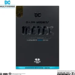 DC Multiverse Figura The Grim Knight (Dark Nights Metal) (Black & White Accent Edition) (Gold Label) 18 cm