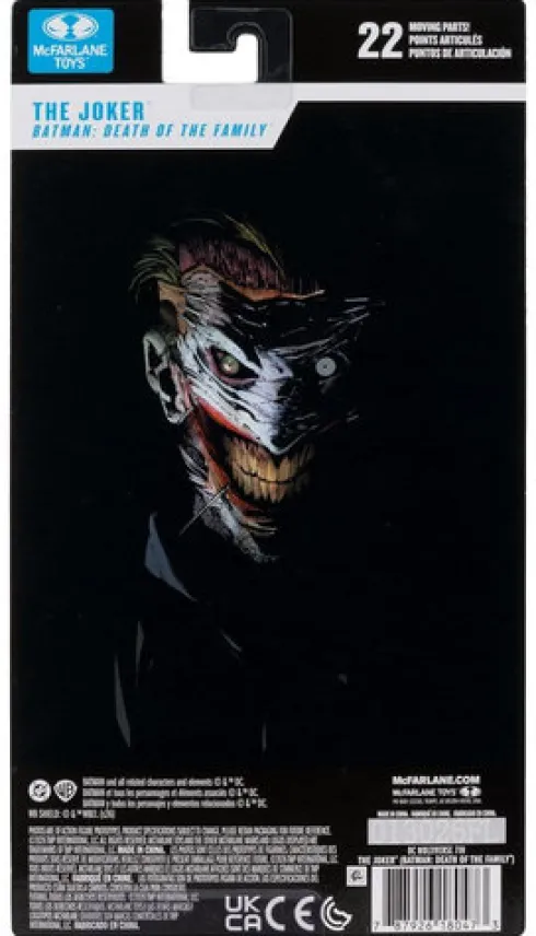 DC Multiverse Figura The Joker (Death of the Family) 18 cm