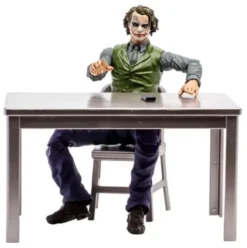 DC Multiverse Figura The Joker (Jail Cell Variant) (The Dark Knight) (Gold Label) 18 cm