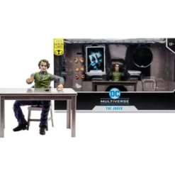 DC Multiverse Figura The Joker (Jail Cell Variant) (The Dark Knight) (Gold Label) 18 cm