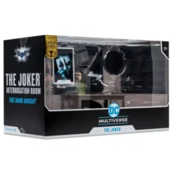 DC Multiverse Figura The Joker (Jail Cell Variant) (The Dark Knight) (Gold Label) 18 cm