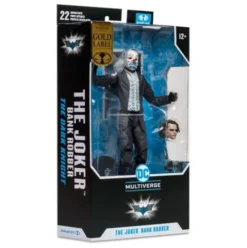 DC Multiverse Figura The Joker (The Dark Knight) (Bank Robber Variant) (Gold Label) 18 cm