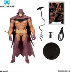 DC Multiverse Figura White Knight Batman (Red Variant) 18 cm McFarlane