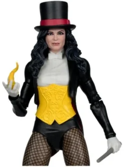 DC Multiverse McFarlane Figura Zatanna with Detective Chimp Collector Edition #53 18 cm