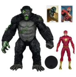 DC Multiverse Pack de 2 Figuras Flash vs. Titano 18 cm