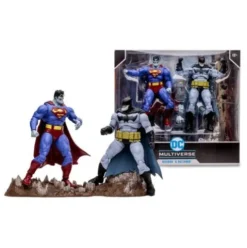 DC Multiverse Pack de 2 Figuras Bizarro & Batzarro 18 cm
