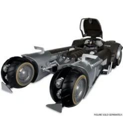 DC Multiverse Vehículo White Knight Batmobile (Gold Label) 18 cm